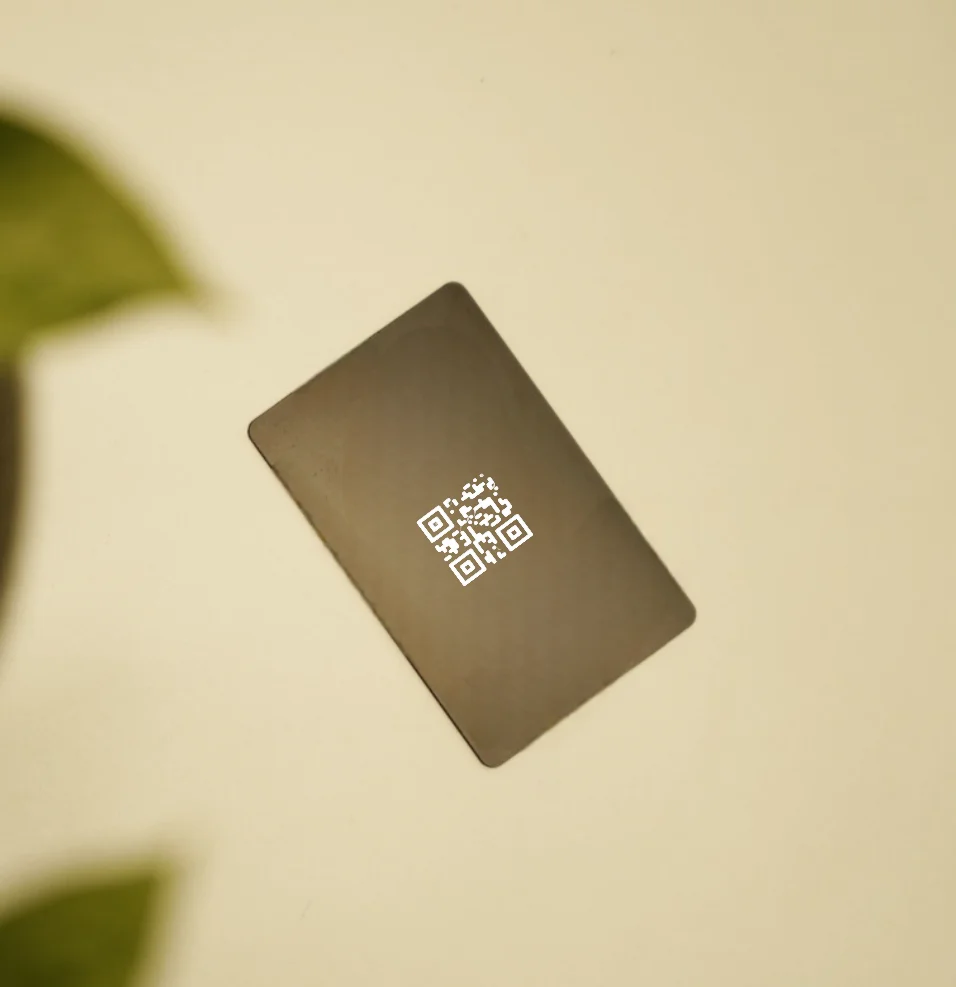 Black Card Back
