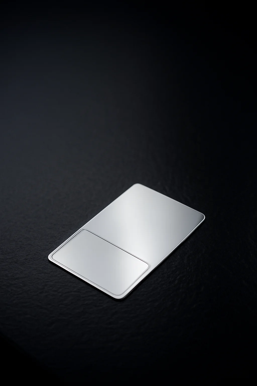 Glossy Silver Card Back