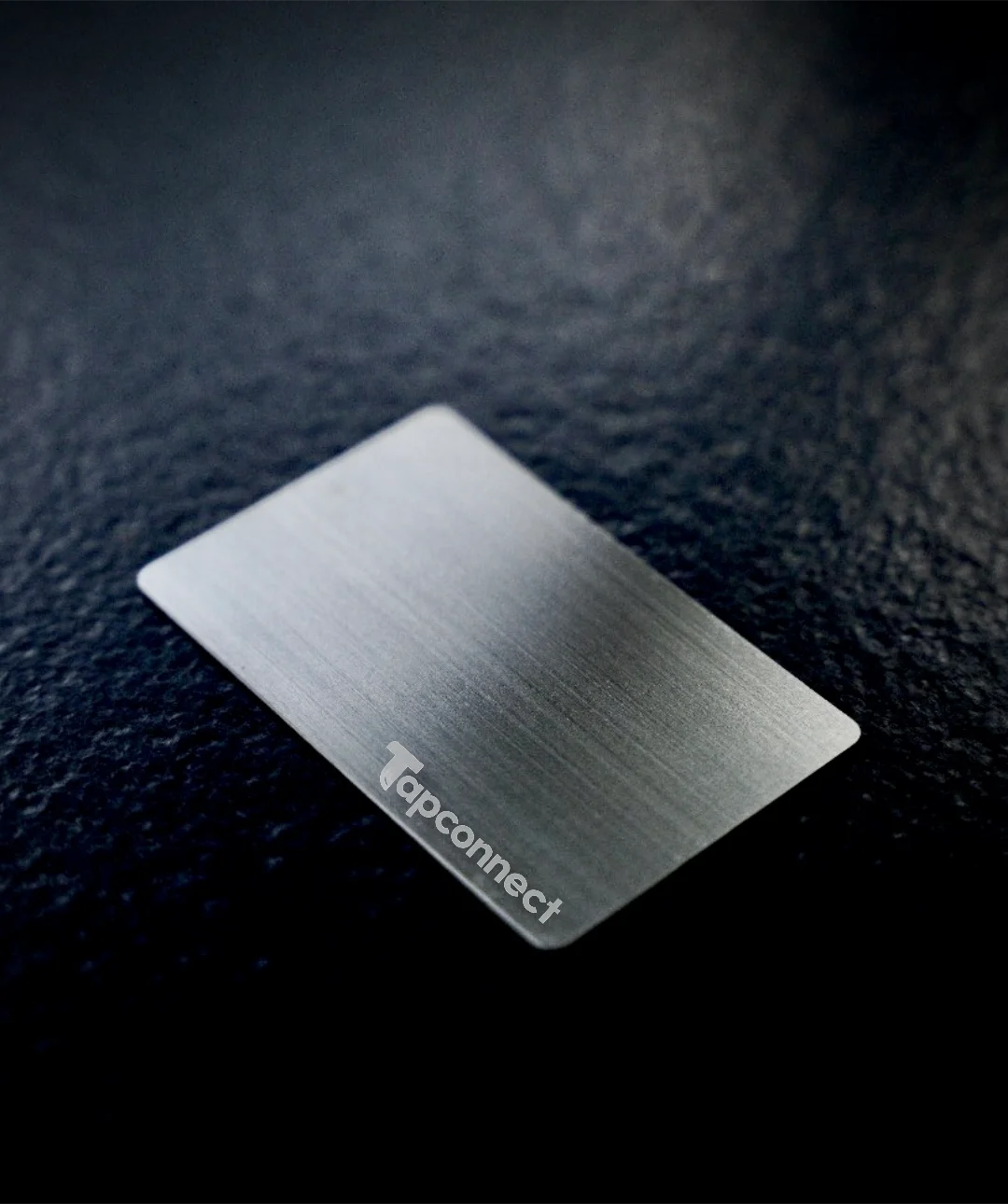 Glossy Silver Card Front