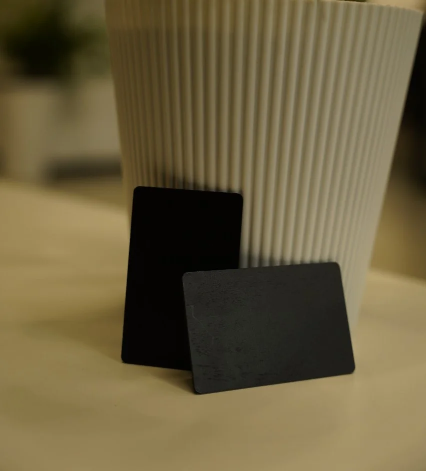 Black Bamboo Card Front
