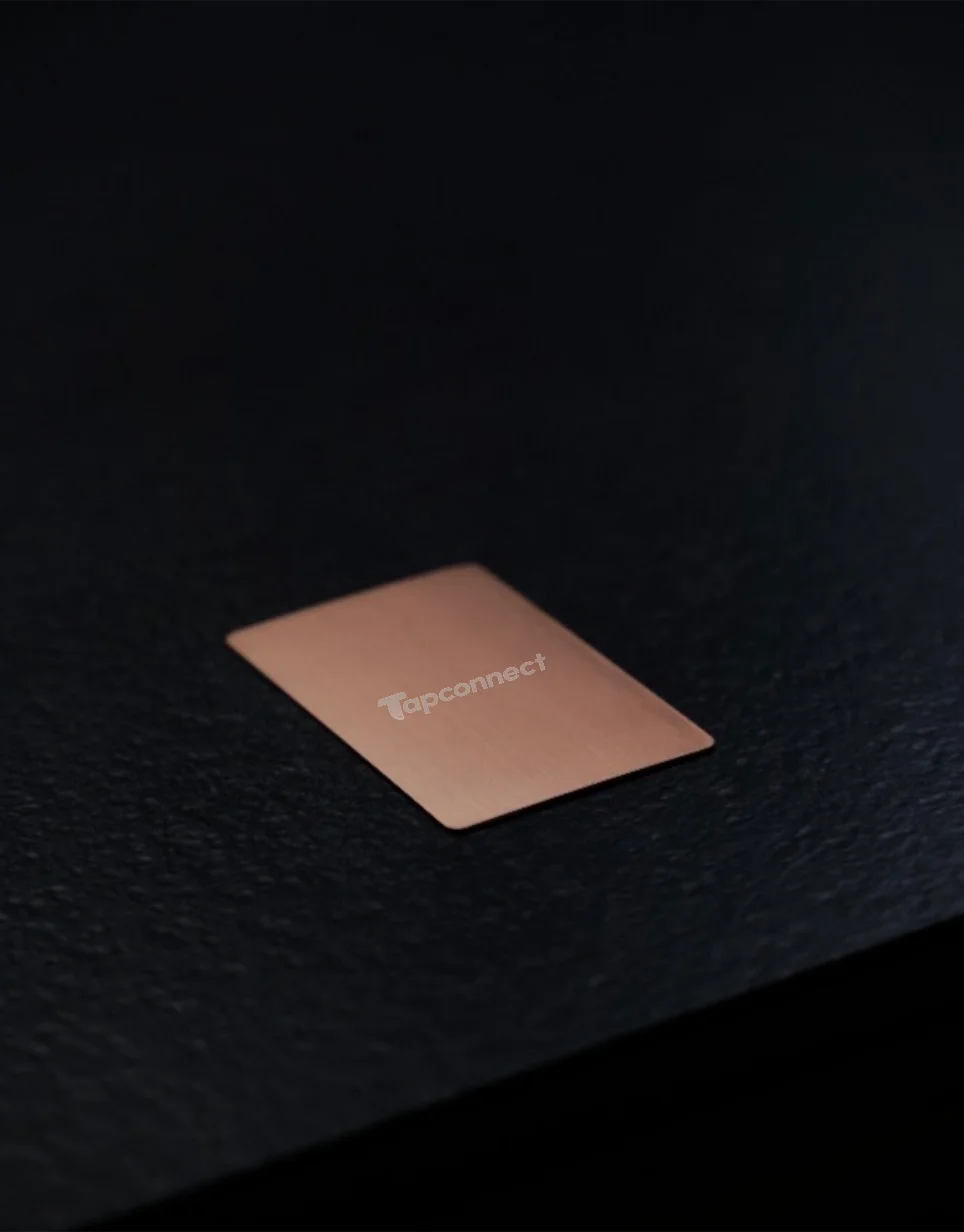 Hybrid Rose Gold Card Front