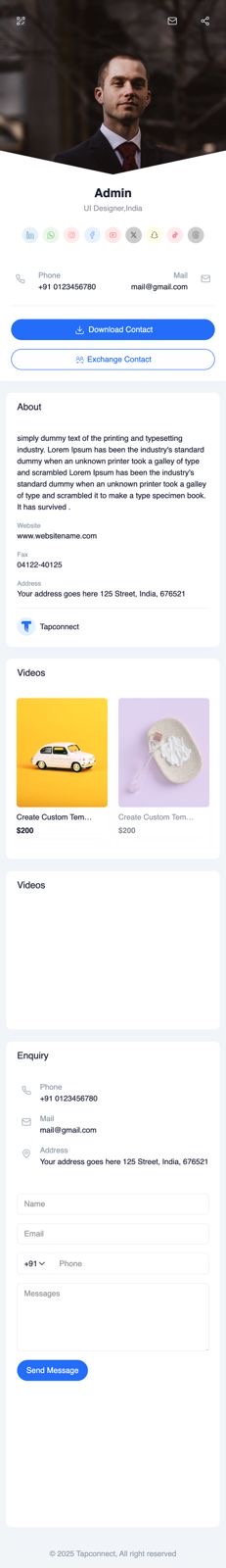 Profile Template 4